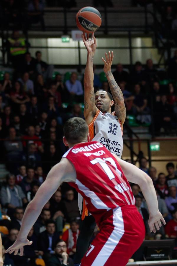 Estas son las imágenes que deja el partido de la jornada 28 de Euroliga en Desio