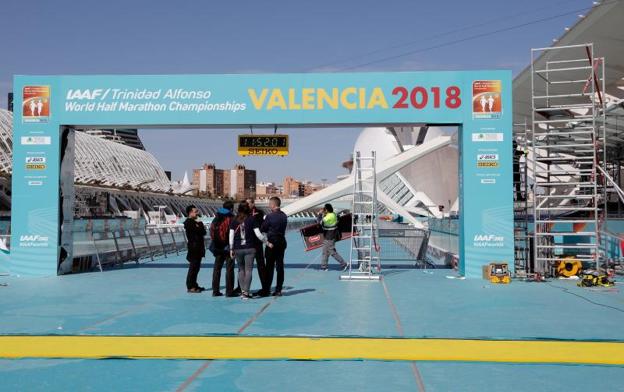 Mundial de Medio Maratón de Valencia: Sólo 17 giros en 21.097,5 metros