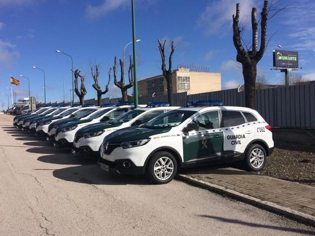 La Guardia Civil, con el Renault Kadjar