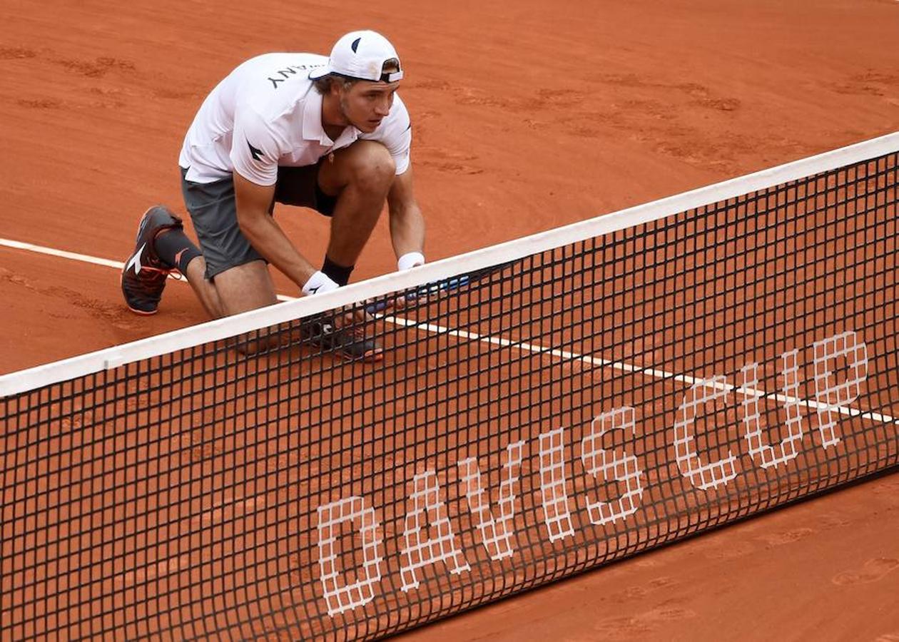 Fotos: Fotos del duelo de dobles en la Copa Davis