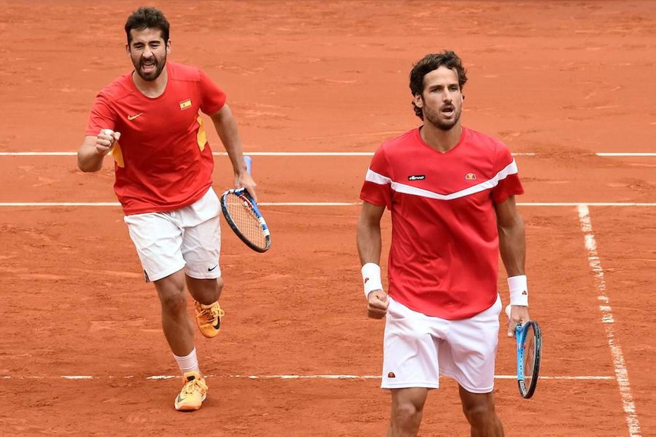 Fotos: Fotos del duelo de dobles en la Copa Davis