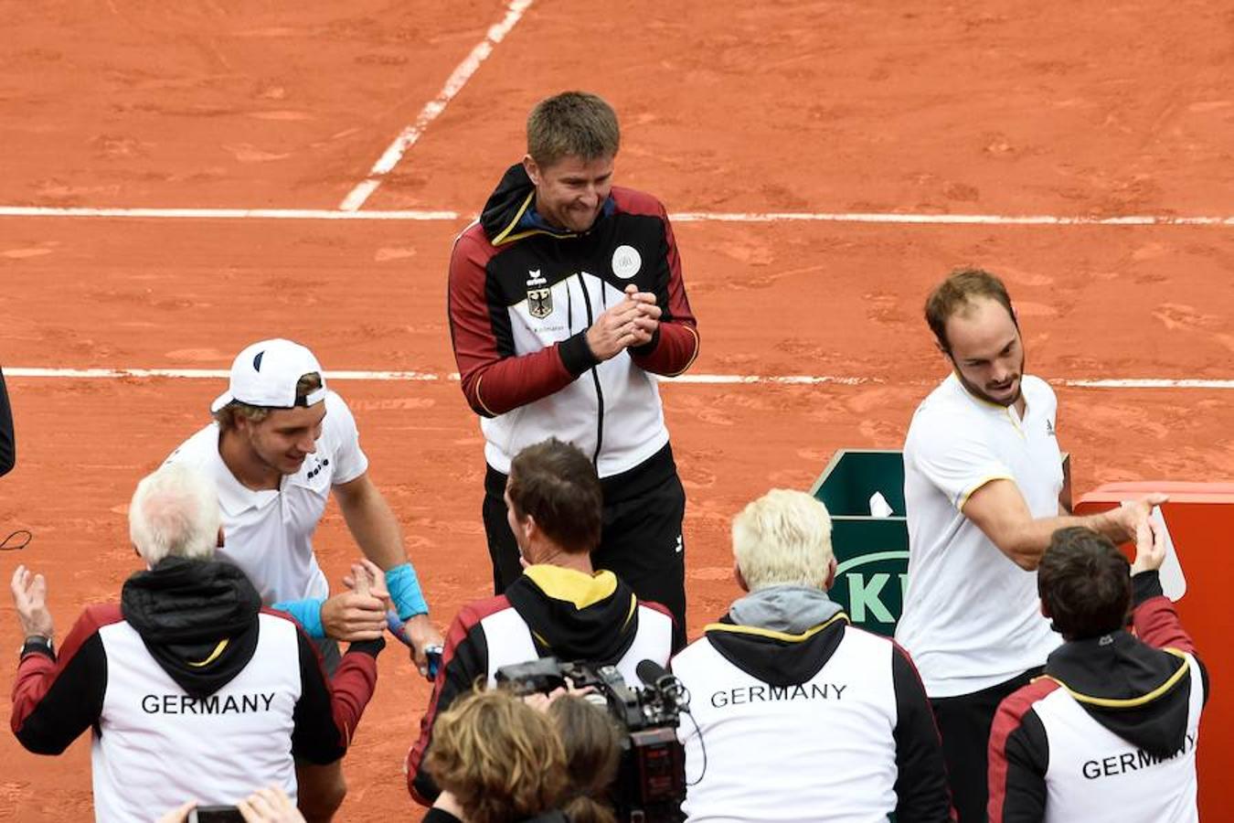 Fotos: Fotos del duelo de dobles en la Copa Davis