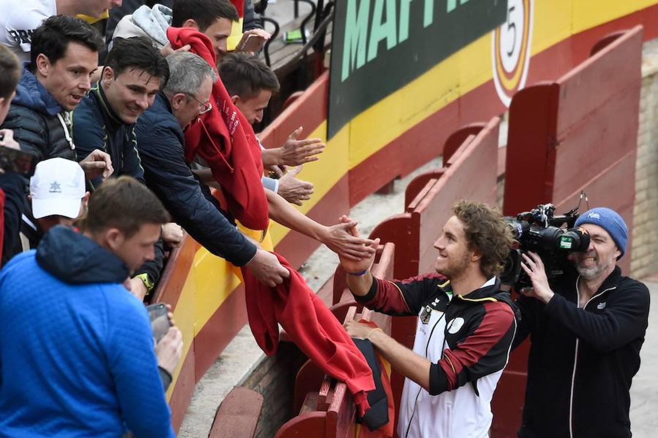 Fotos: Fotos del duelo de dobles en la Copa Davis