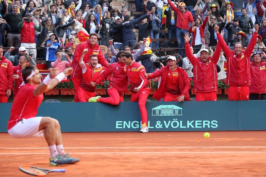 Fotos: Fotos de David Ferrer en la Copa Davis