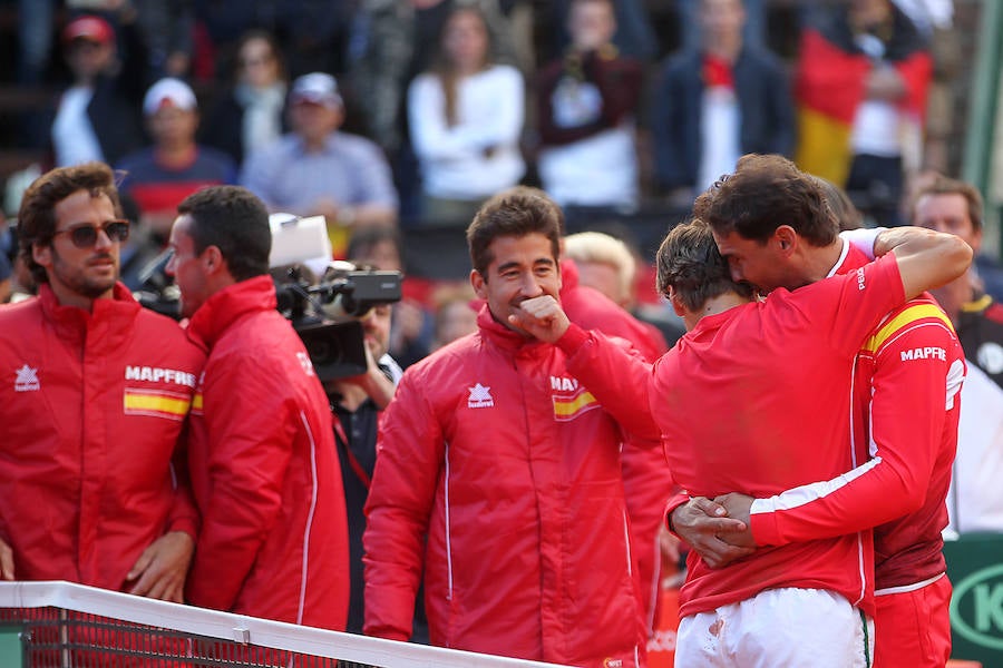 Fotos: Fotos de David Ferrer en la Copa Davis