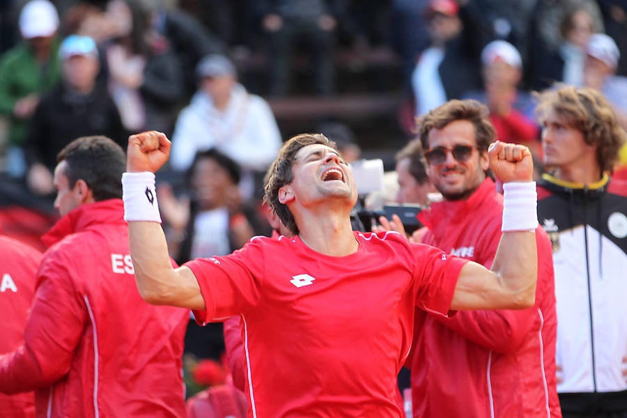 Fotos: Fotos de David Ferrer en la Copa Davis