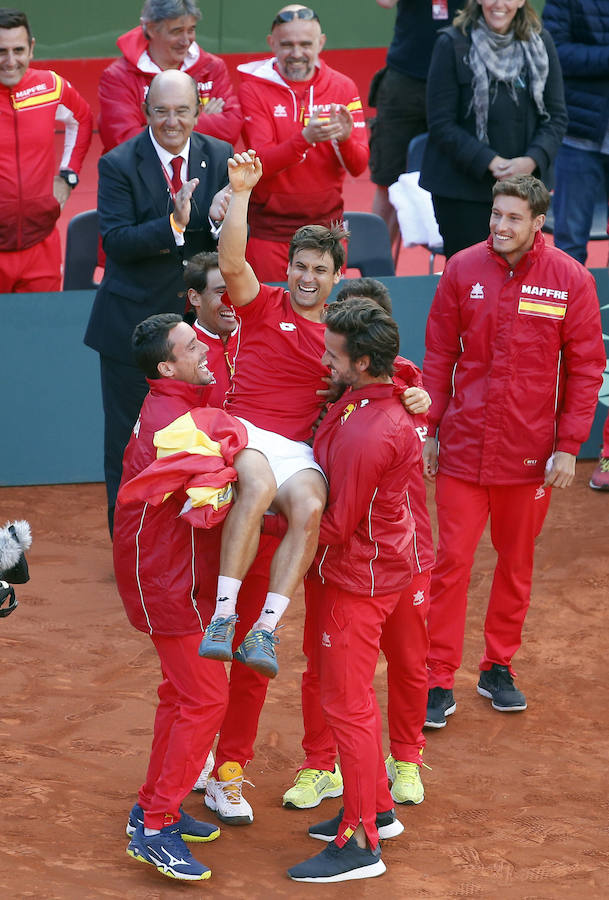 Fotos: Fotos de David Ferrer en la Copa Davis