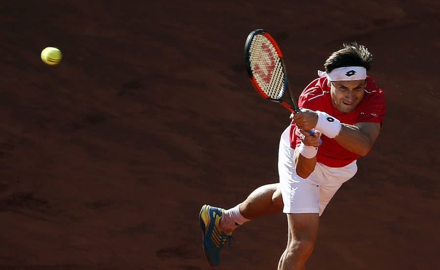 Fotos: Fotos de David Ferrer en la Copa Davis