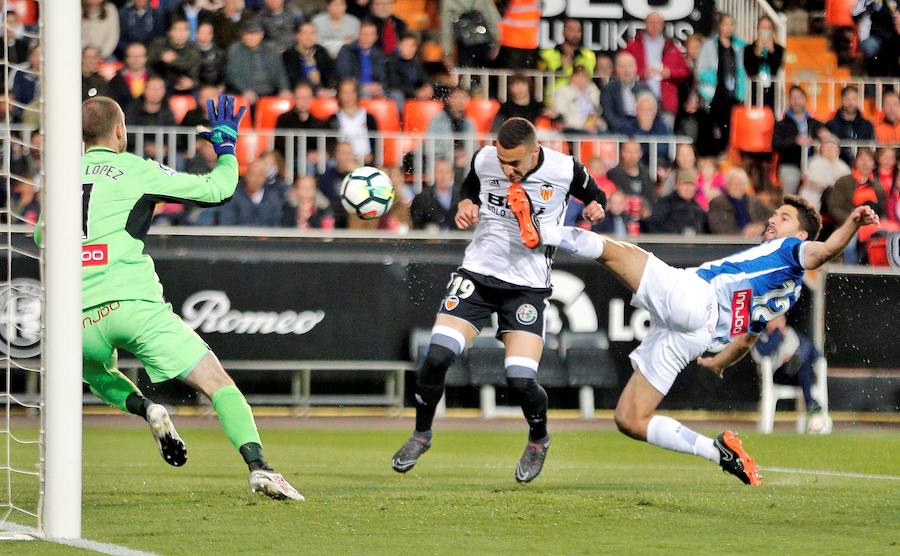 Estas son las mejores imágenes que deja el partido de Liga en Mestalla