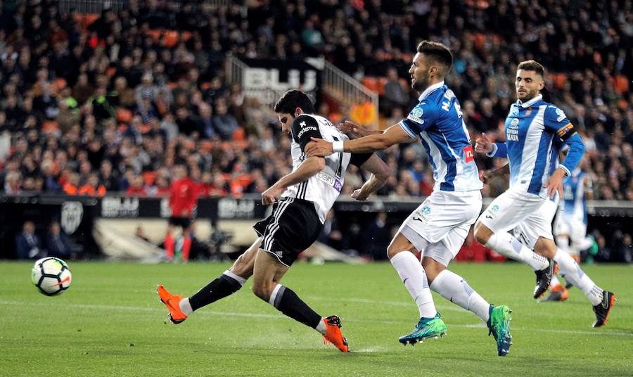 Estas son las mejores imágenes que deja el partido de Liga en Mestalla