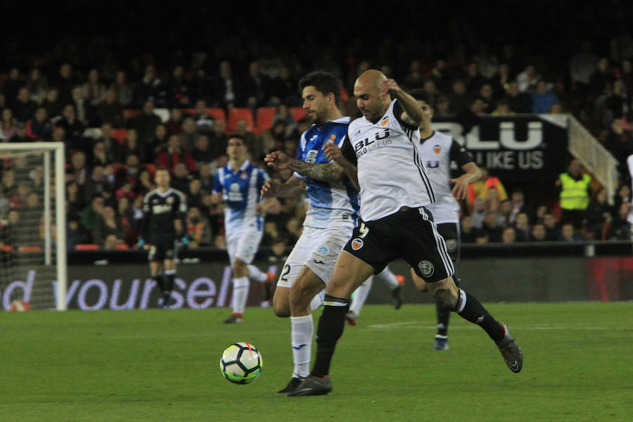 Estas son las mejores imágenes que deja el partido de Liga en Mestalla