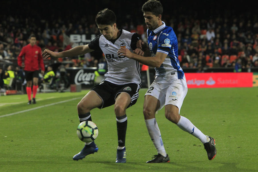 Estas son las mejores imágenes que deja el partido de Liga en Mestalla