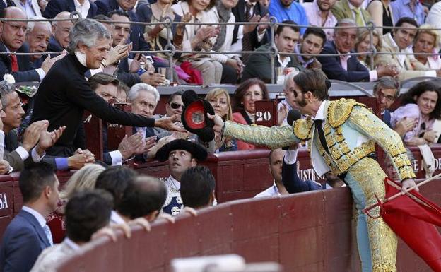 Juan José Padilla en la Feria de San Isidro de Madrid.