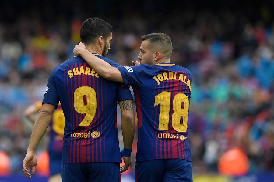 Estas son las imágenes que deja el choque de la jornada 32 de Liga en el Camp Nou