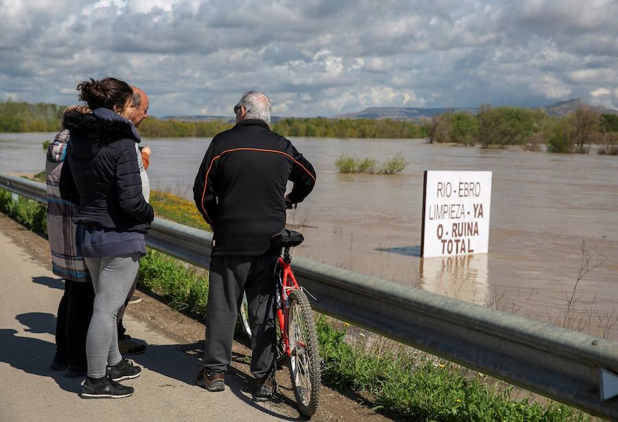 El Ebro ha provocado grandes problemas en municipios de la ribera de Navarra y Aragón. El río se ha desbordado en varios puntos anegados zonas declaradas de 'acción urgente'. Los niveles registrado han sido muy similares a los de 2015 e incluso en la capital aragonesa se han llevado a cabo cortes de tráfico dados los primeros desbordamientos del Ebro. La ministra de Agricultura, Isabel García Tejerina, ha visitado las zonas más afectadas sobre las que se rebaja la angustia en los próximos días pero que puede volver ante la previsión de lluvias de cara al fin de semana siguiente.