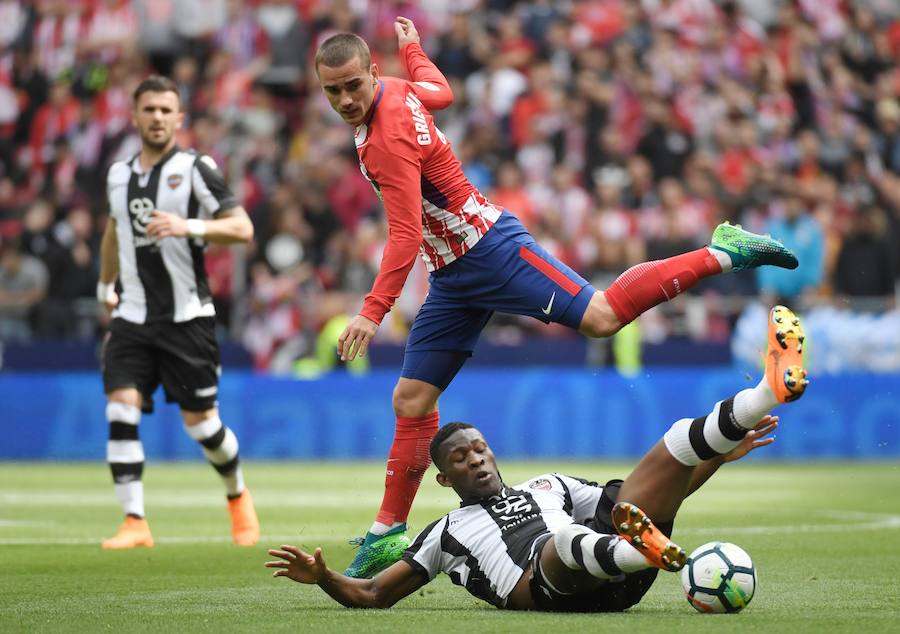 Estas son las mejores imágenes que deja el partido de la jornada 32 de Liga en el Wanda Metropolitano