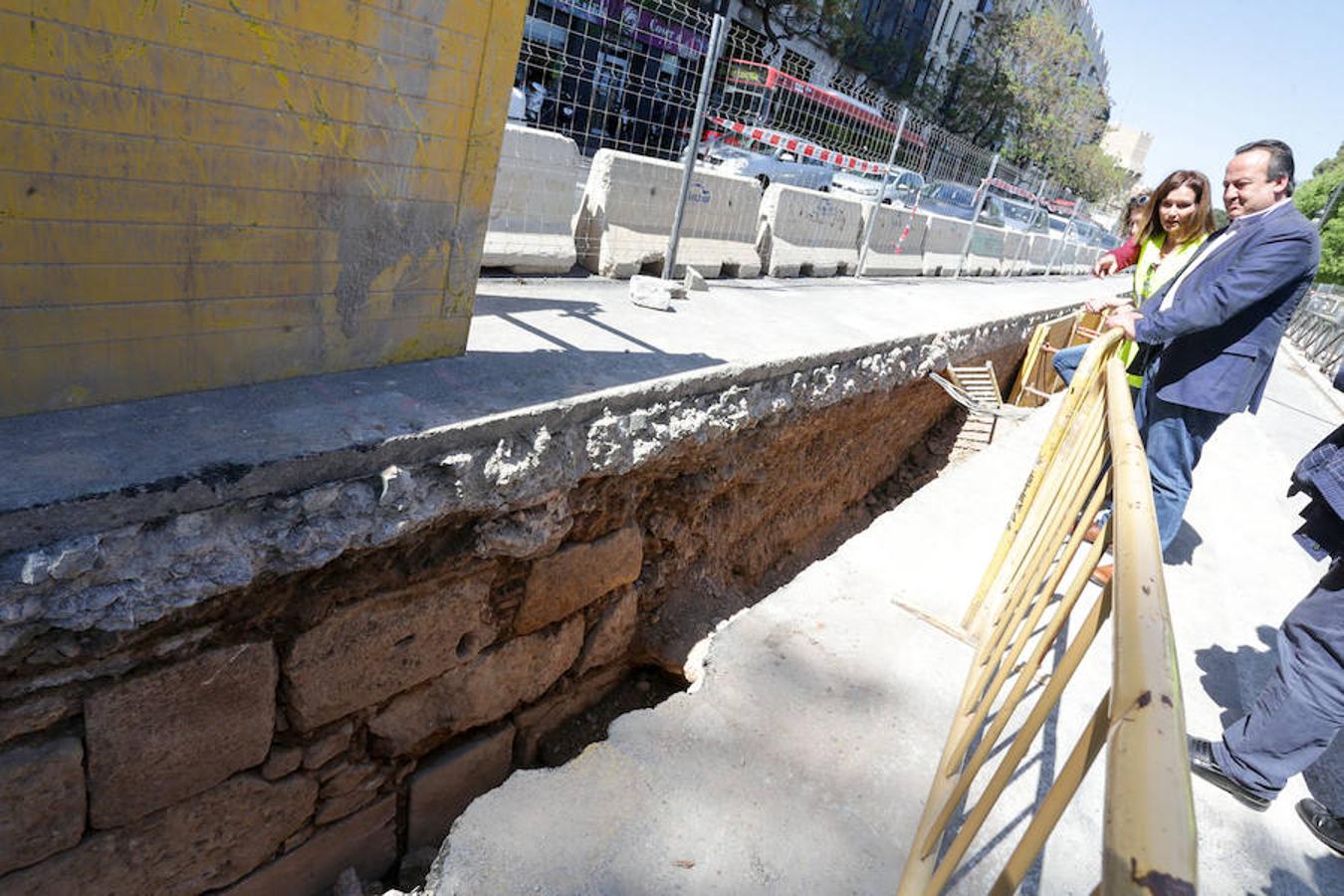 Fotos: Nuevos restos de la muralla musulmana de Valencia