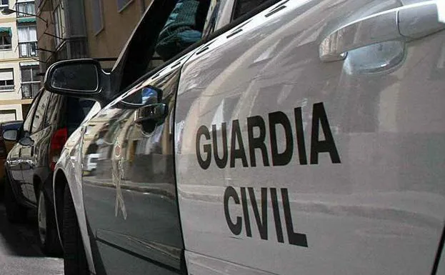 Un coche patrulla de la Guardia Civil.