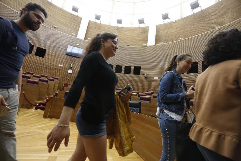 Fotos: Fotos de la jornada de puertas abiertas en Les Corts Valencianes