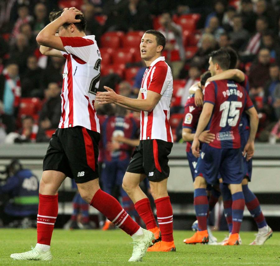 Estas son las imágenes que deja el paso del conjunto granota por San Mamés en el partido de la jornada 34 de la Liga