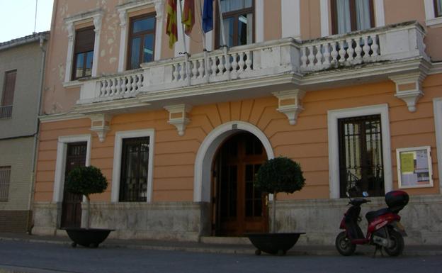 Entrada del ayuntamiento de Godella.