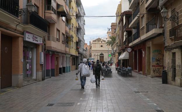 Una calle de Benimaclet.