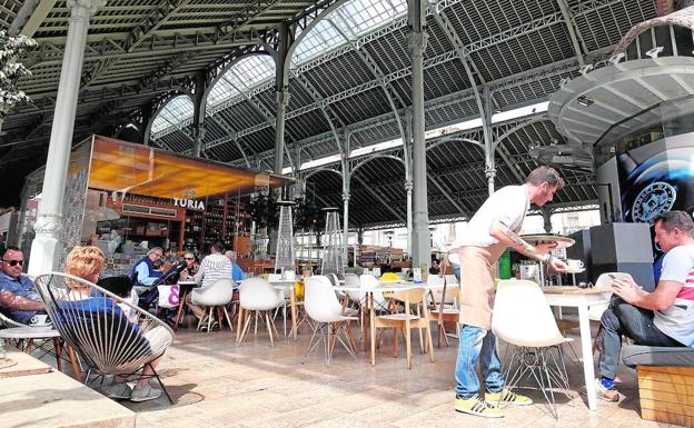 MERCADO DE COLÓN. La joya del Ensanche está en clara recuperación.