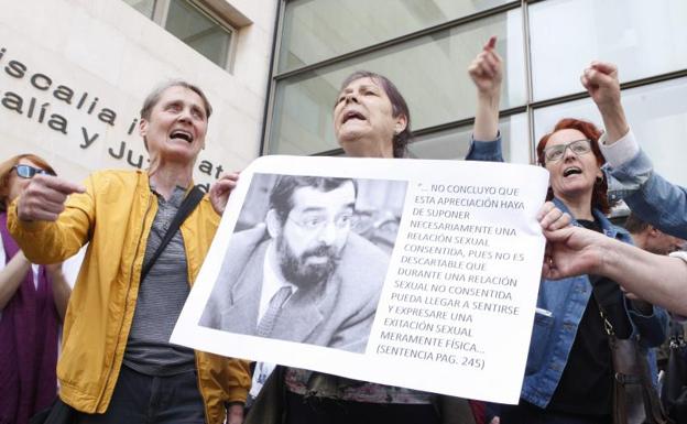 Protesta tras la sentencia de 'La Manada'.