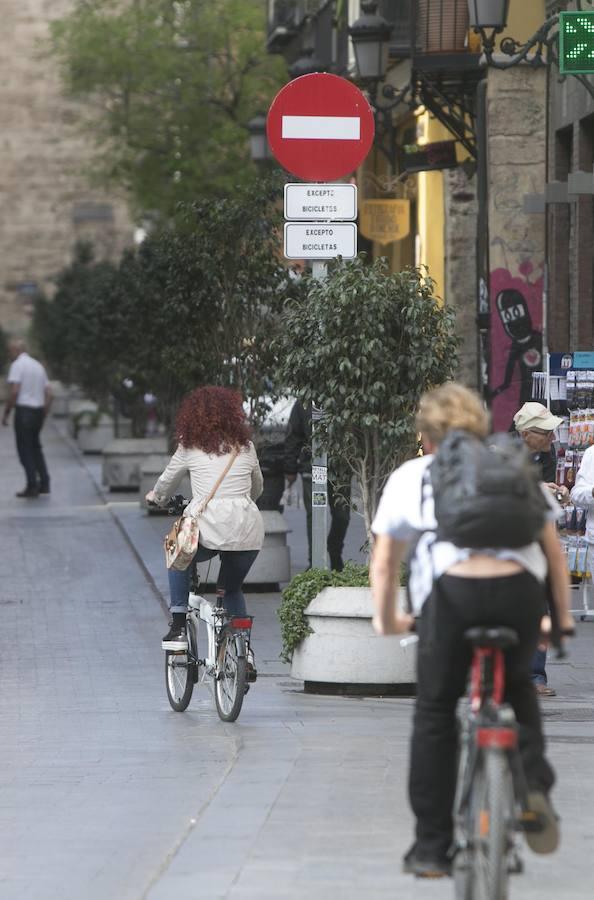 Fotos: El debate de la peatonalización en Valencia