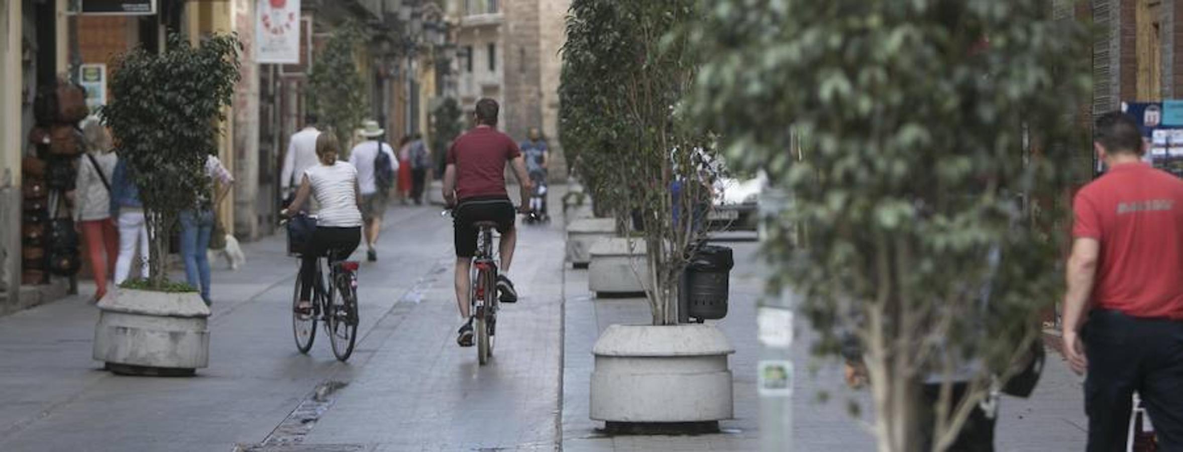 Fotos: El debate de la peatonalización en Valencia