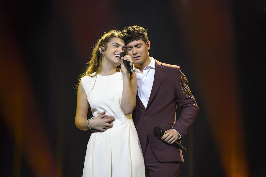 Fotos: Las primeras imágenes de Alfred y Amaia en Eurovisión