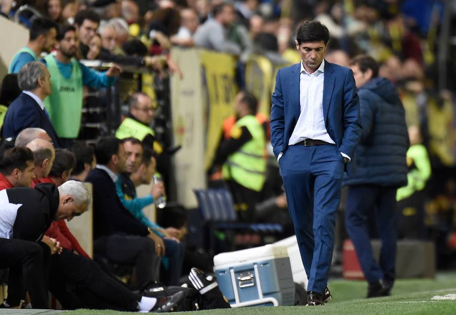 Estas son las imágenes que deja el paso de los blanquinegros por el Estadio de la Cerámica en el partido de la jornada 36 de la Liga