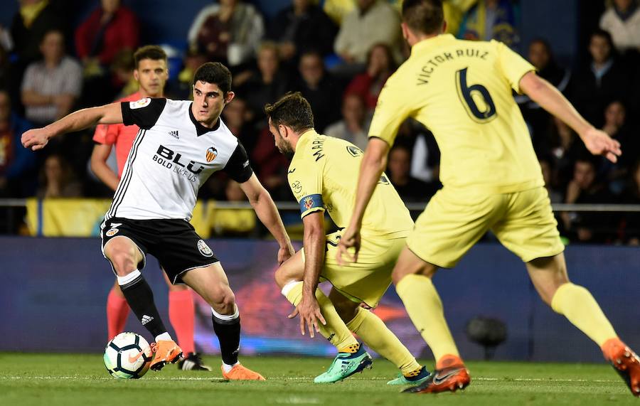 Estas son las imágenes que deja el paso de los blanquinegros por el Estadio de la Cerámica en el partido de la jornada 36 de la Liga