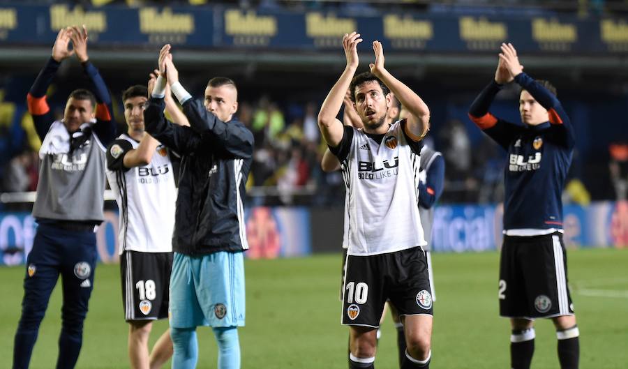 Estas son las imágenes que deja el paso de los blanquinegros por el Estadio de la Cerámica en el partido de la jornada 36 de la Liga