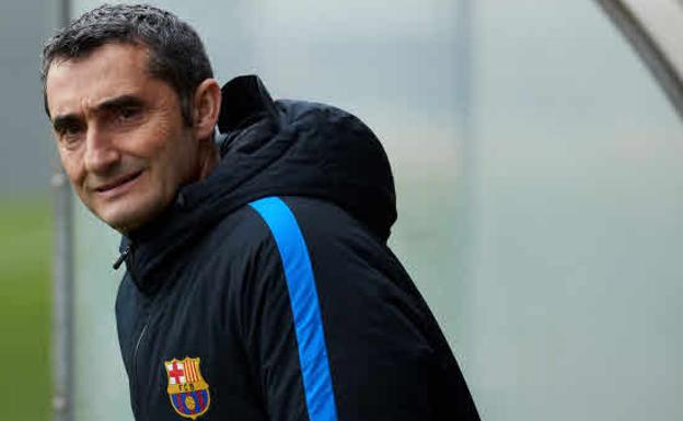 Ernesto Valverde, entrenador del Fútbol Club Barcelona