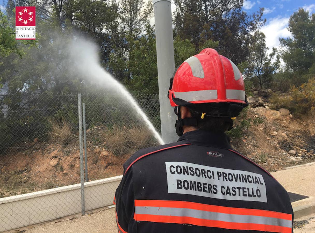 Fotos: Incendio en Fanzara, Castellón (14/05/2018)