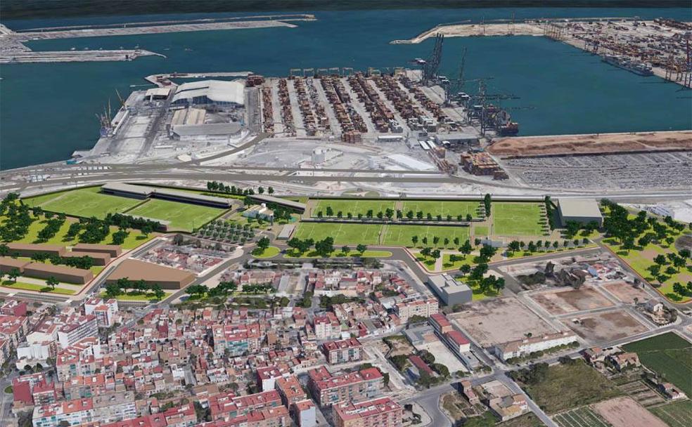 Futura ciudad deportiva del Levante. 