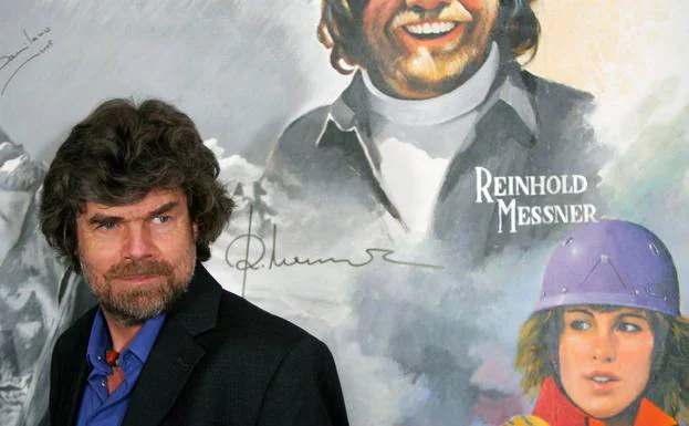 El alpinista Reinhold Messner. 
