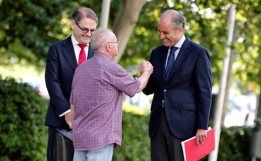 Fotos: Francisco Camps responsabiliza a Compromís de estar siendo investigado por la F1