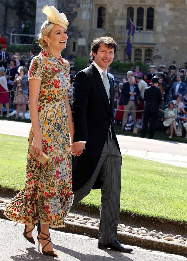 El cantante James Blunt y su mujer Sofia Wellesley