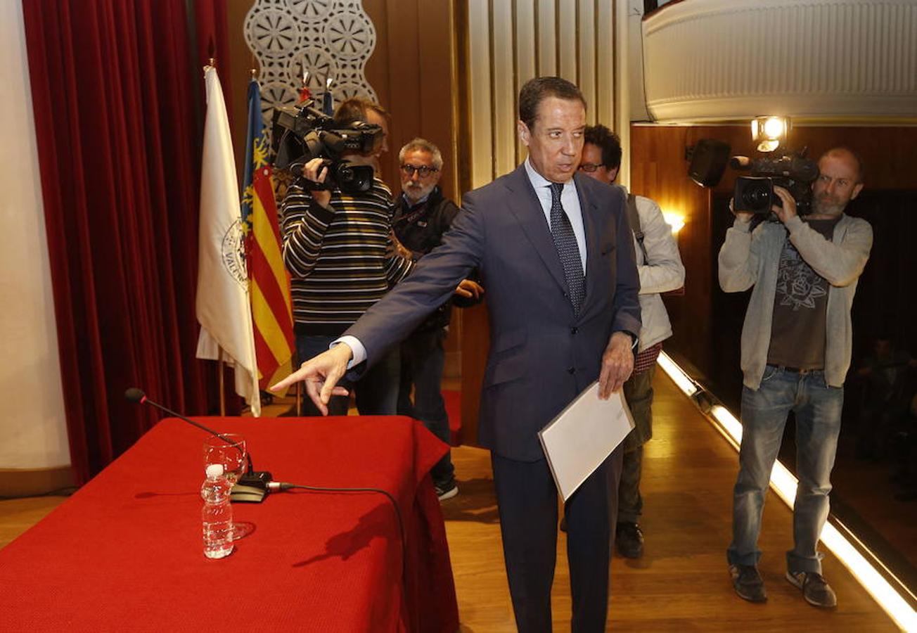 El exministro y expresidente de la Generalitat pasó por el Ateneo el pasado mes de abril para impartir una conferencia