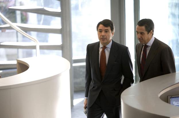 Ignacio González y Eduardo Zaplana. 