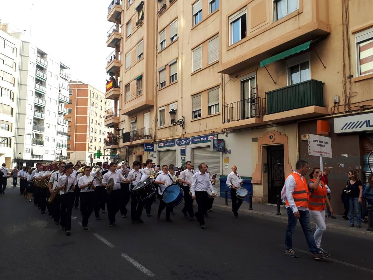 Este evento forma parte de las actividades programadas por la Federación de Sociedades Musicales de la Comunidad Valenciana para conmemorar su 50 aniversario