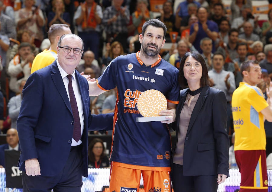 Estas son las mejores imágenes del primer partido de cuartos de playoff en la Fonteta