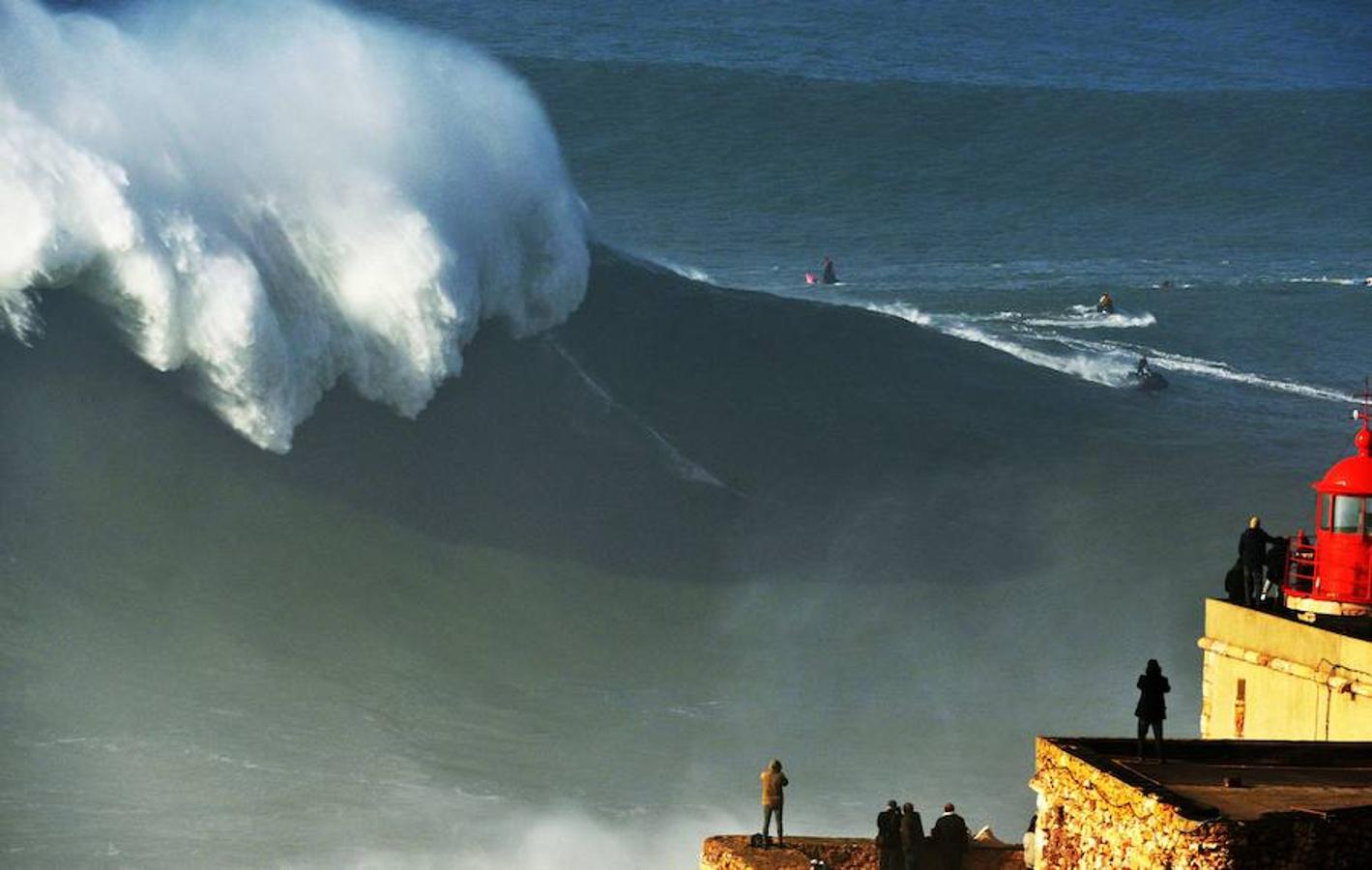 Nazare (Portugal).