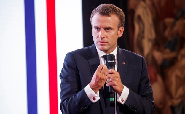 El presidente francés, Emmanuel Macron.