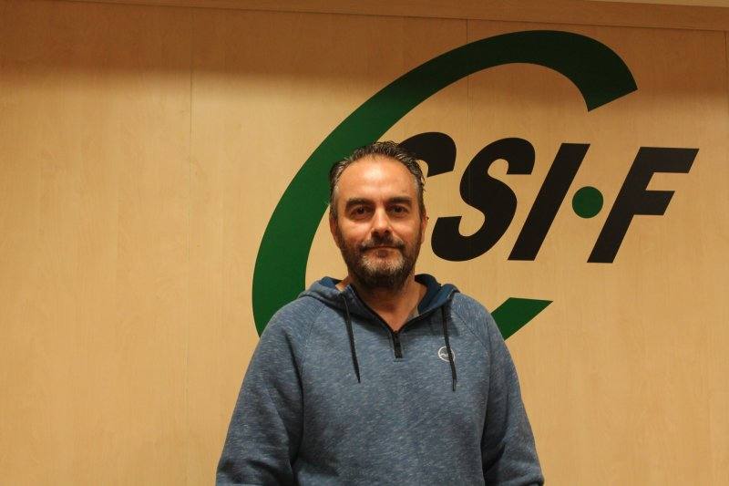 Bruno Antuña, CSI-F.