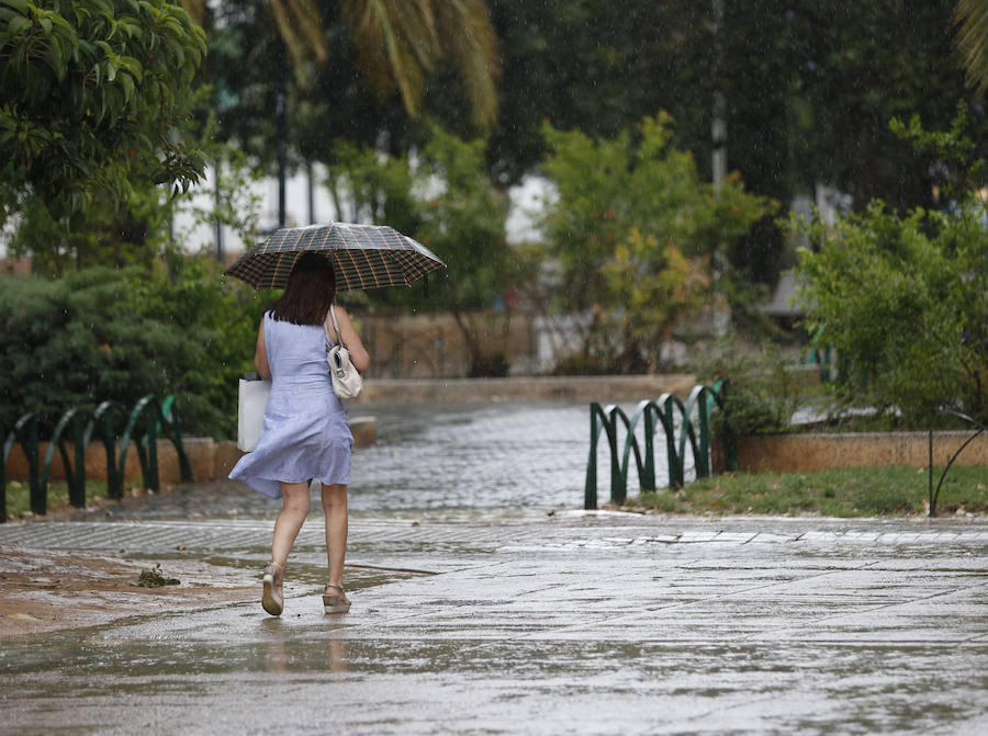 Lluvias en Valencia