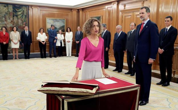 La ministra de Política Territorial y Función Pública, Meritxell Batet.