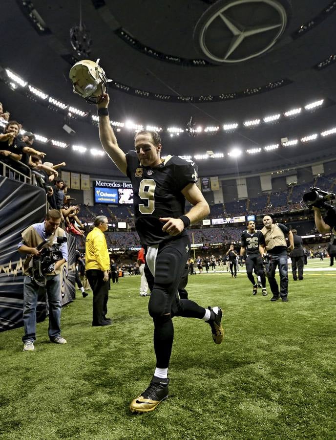 17.ª DREW BREES. El mariscal de campo ('quarterback') de los New Orleans Saints ganó 36,6 millones de euros (42,9 en dólares).